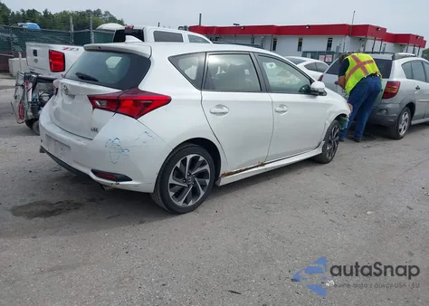 2017 Toyota Corolla Im z USA, uszkodzony, nr VIN JTNKARJE1HJ546053